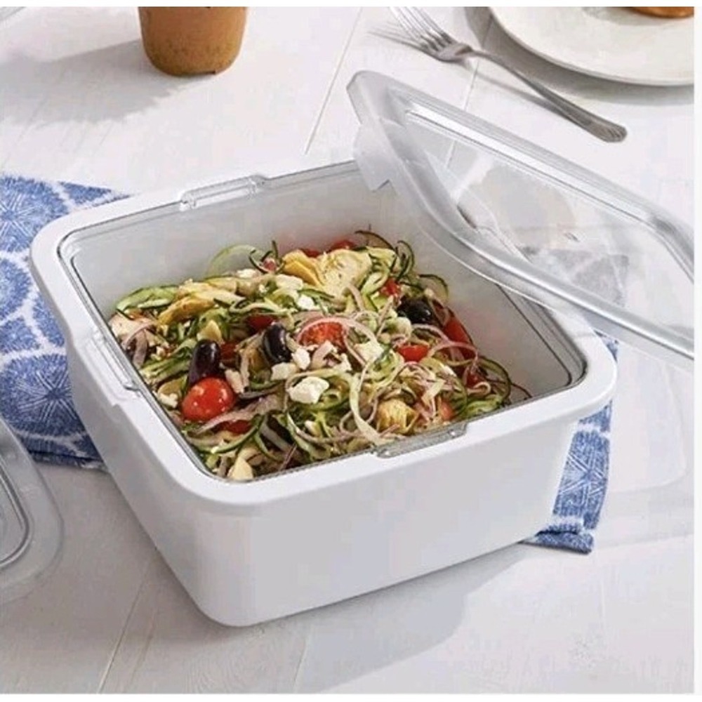 Pampered Chef 2.5-QT Cool &‎ Serve Bowl New - Picture 5 of 6